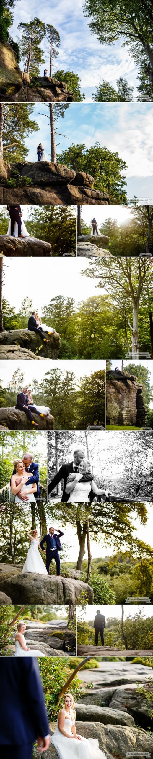 Epic Couples Portraits High Rocks Wedding Photographer