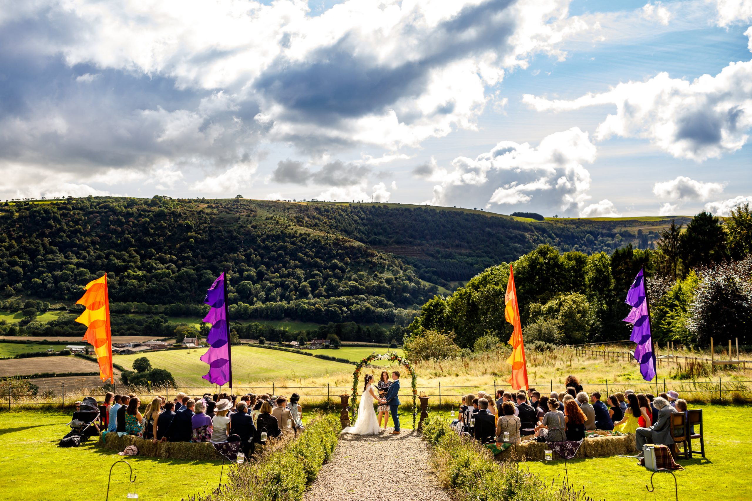 Epic Trevor Hall Wedding Photography Wales