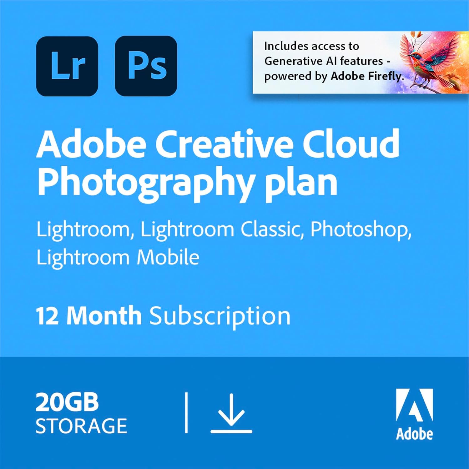 Prime Day - Adobe Photography Plan Prime day special offer