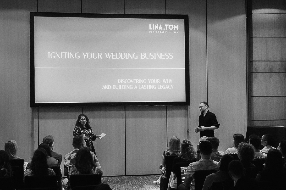 Lina and Tom Photography and Wedding Industry Speakers
